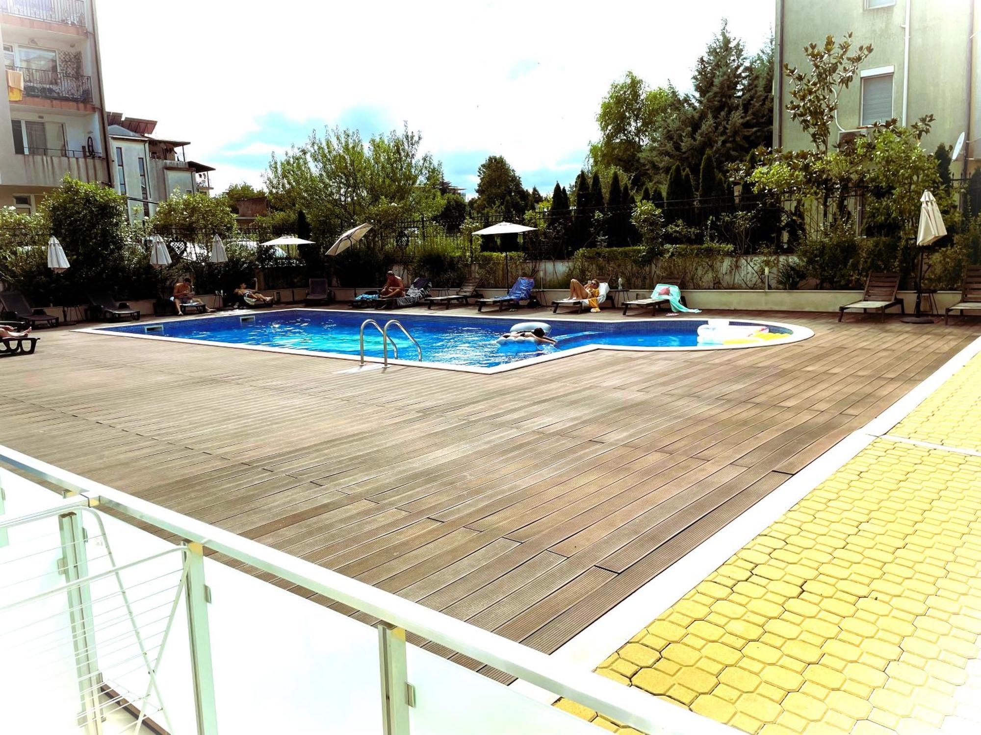 Apartments Stamopolu Lux With Pool View Primorsko Zewnętrze zdjęcie